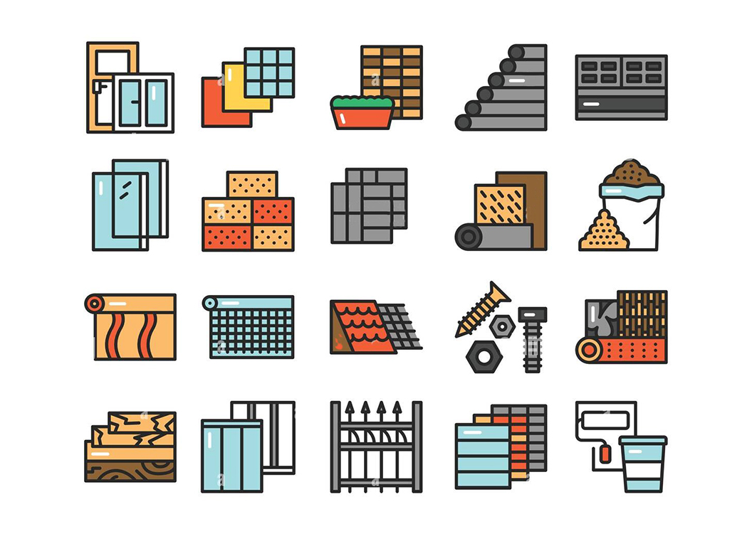 material & finish selection